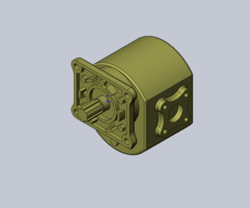 3D модель Насос НШ32