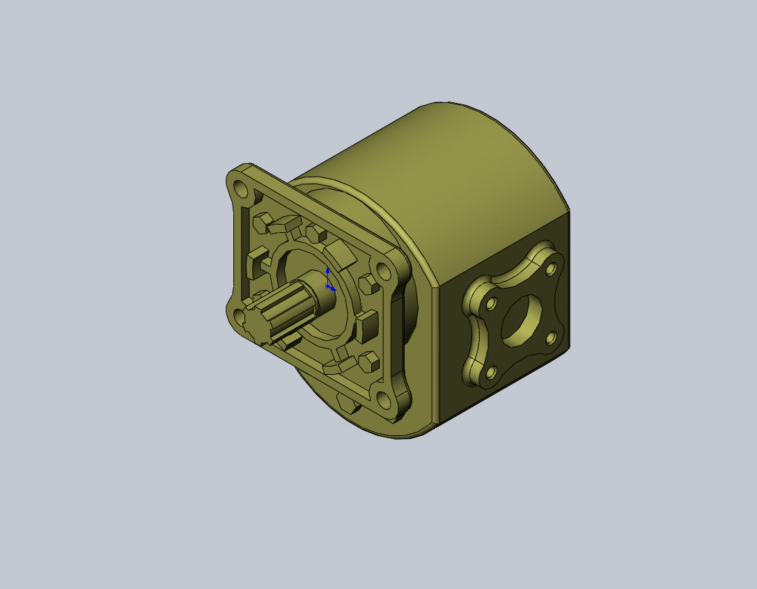 3D модель Насос НШ32