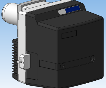 3D модель Горелка Weishaupt WL10-2-D