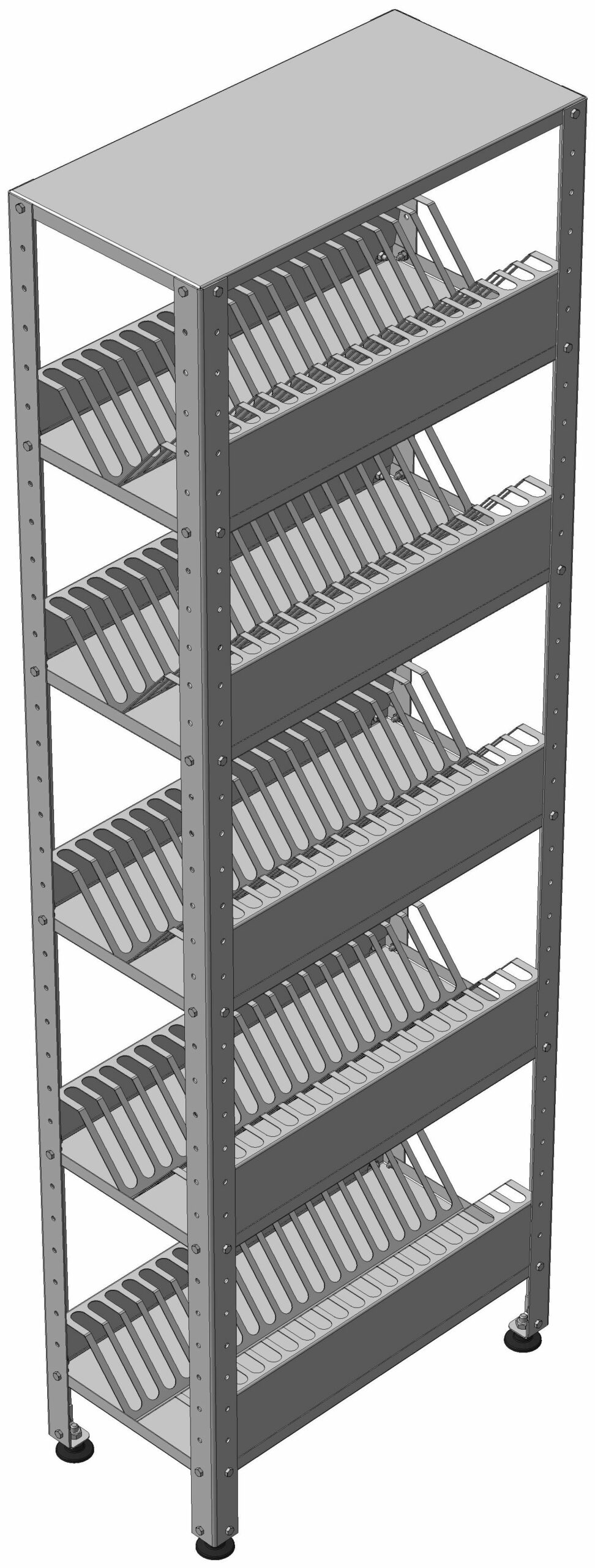 3D модель Стеллажи для сушки посуды ССП
