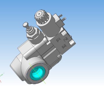 3D модель Клапан предохранительно-разгрузочный RQM5-W6_A_60N-D24K1_2_14a