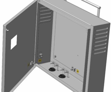 3D модель Электрошкаф переносной ЭШ-1