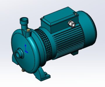 3D модель насос Calpeda NM 3-A-A