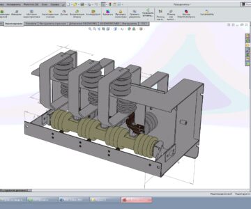 3D модель Разъединитель внутренней установки