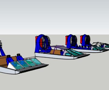 3D модель Модель аэробота ( два варианты)