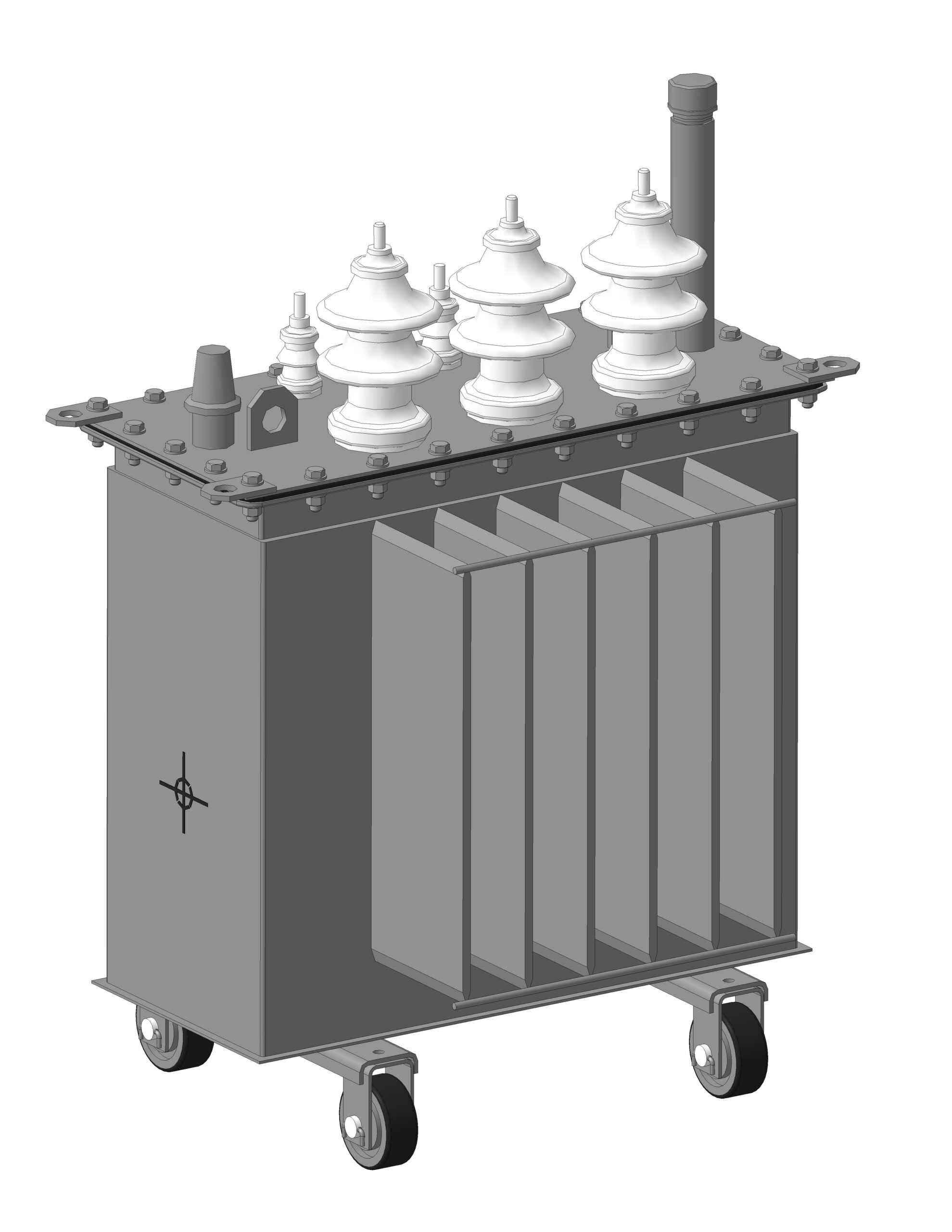 3D модель Трансформатор ТМГ-25