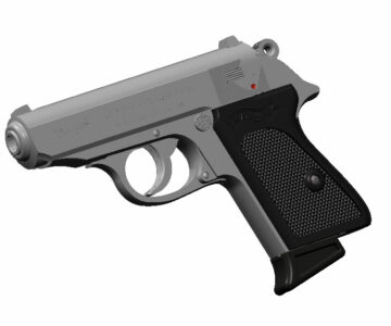 3D модель 3D Пистолет Walther PPK