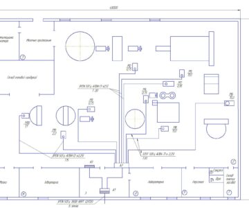 Чертеж Разработка системы управления электрооборудованием линии производства йогурта