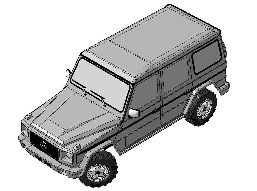 3D модель Mercedes-Benz G-Class, Welly