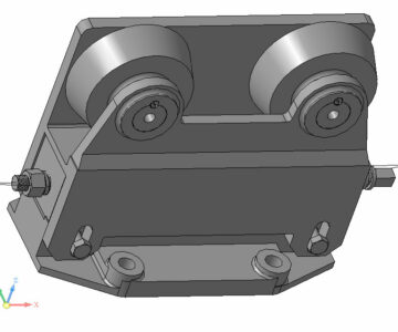 3D модель Ролики направляющие МЧ00.58