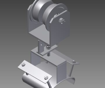 3D модель Каретка токоподвода