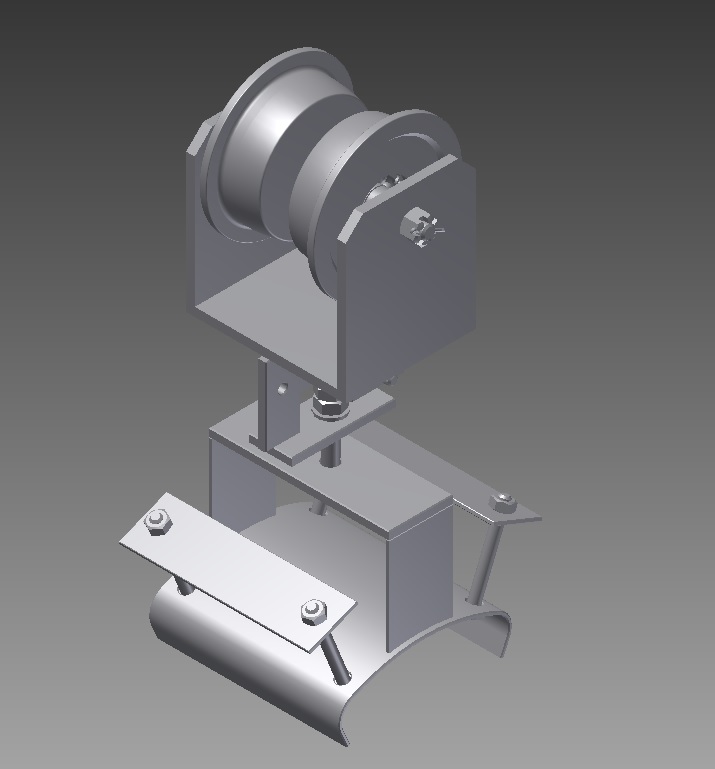 3D модель Каретка токоподвода