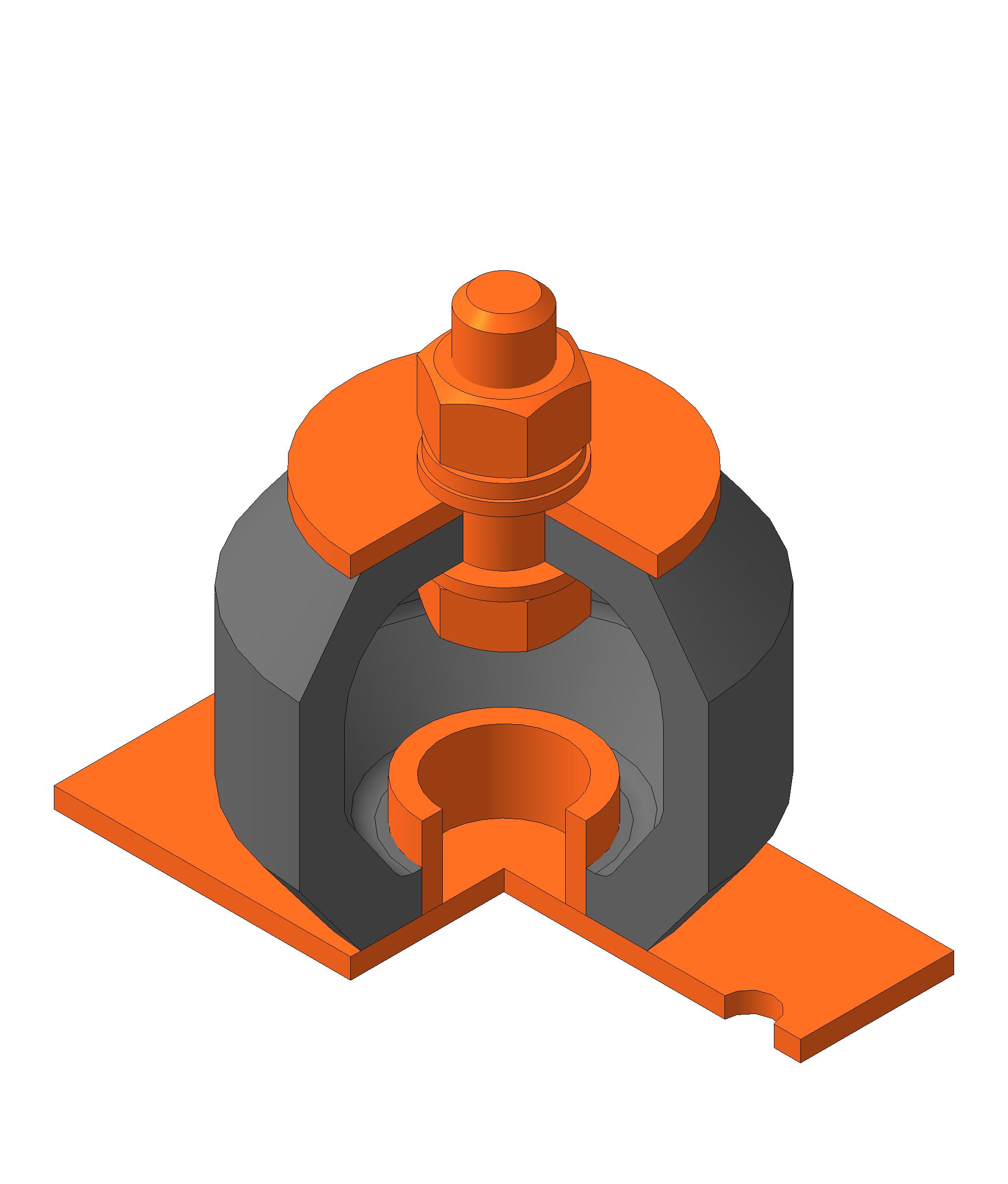 3D модель Виброизолятор ВР-201