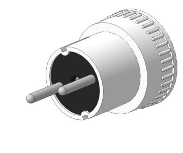 3D модель Европереходник