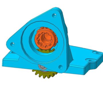 3D модель Редуктор 4/1