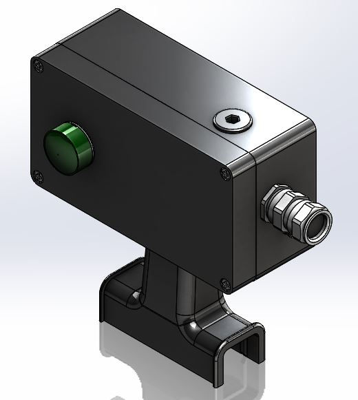 3D модель Соединительная коробка JBM-100-L-EP. Компания Raychem.