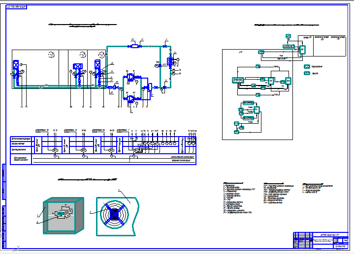 Чертеж Автоматизация системы холодоснабжения камер хранения