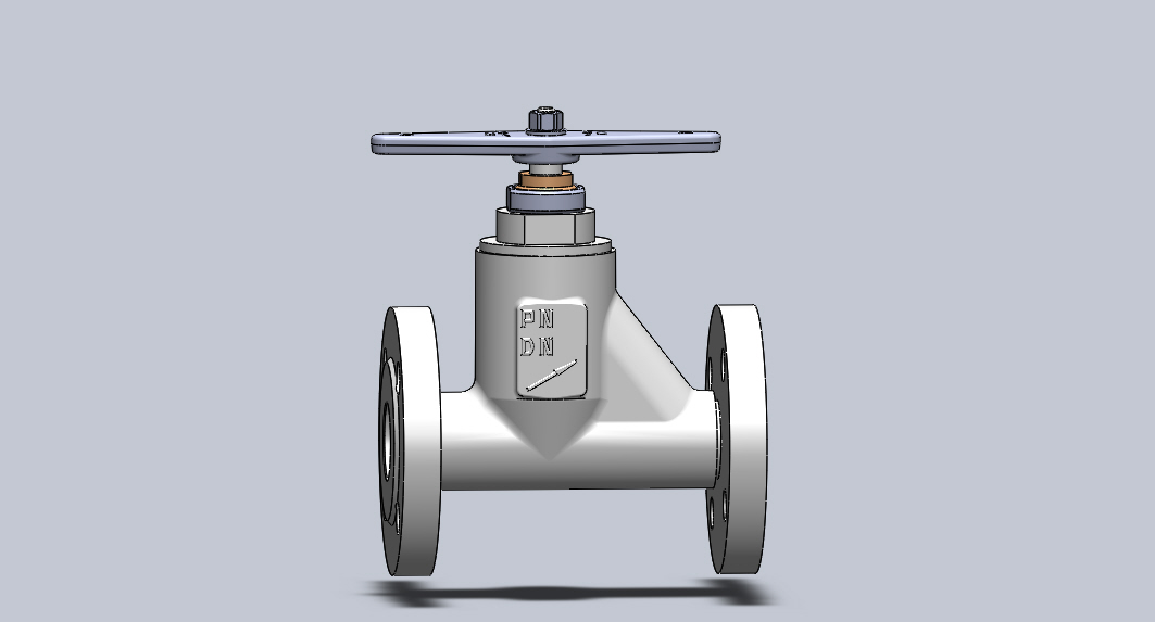 3D модель Клапан ,,НЖ" DN 25 PN 1,6 МПа