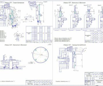 3D модель Технологический процесс обработки крышки