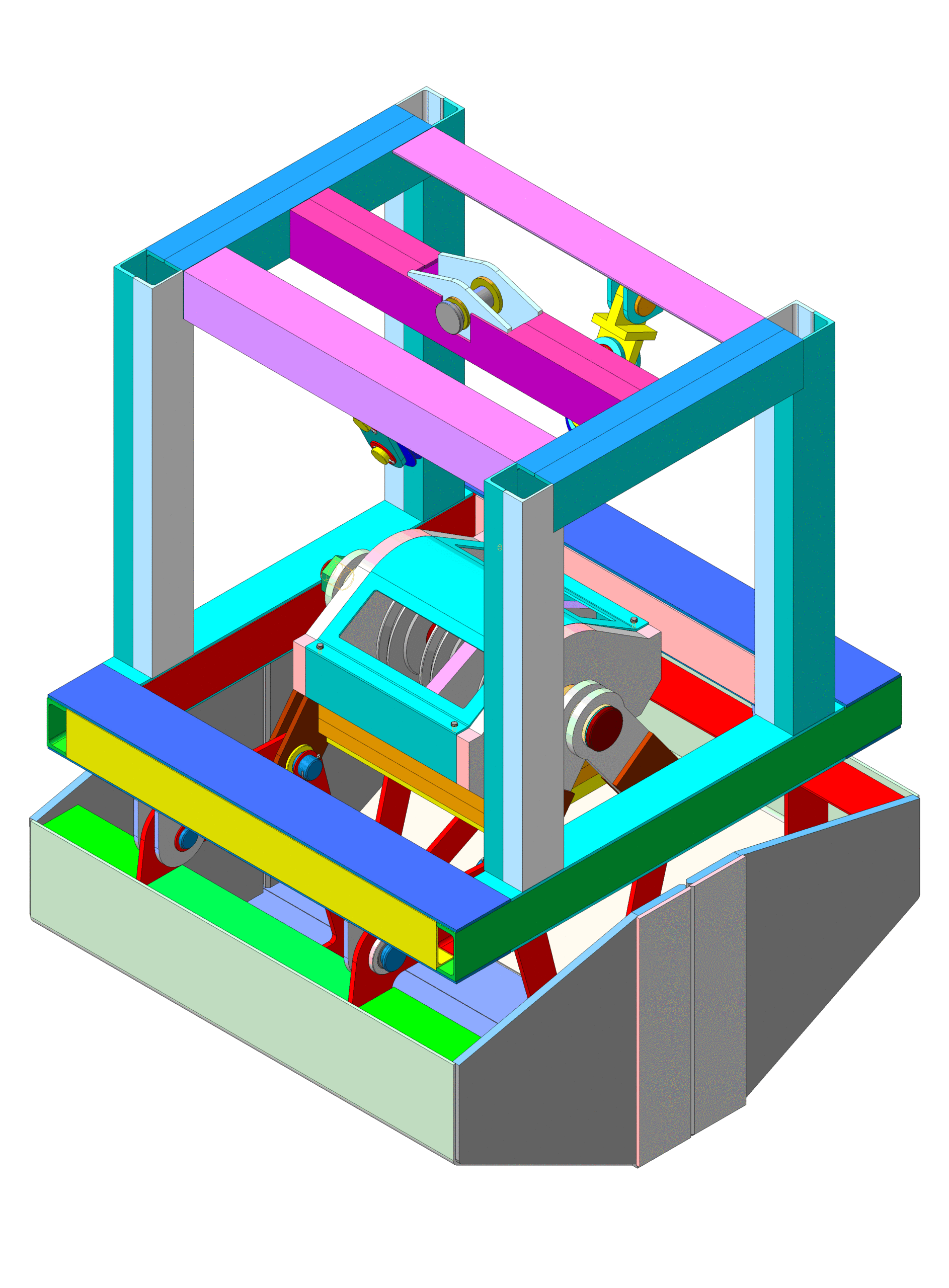 3D модель Грейфер моторный.