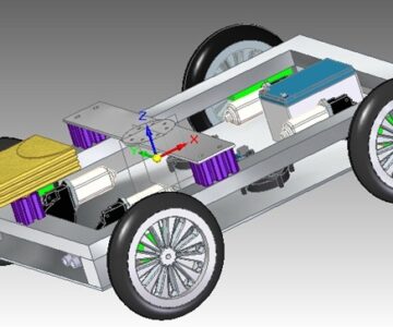 3D модель Робот платформа