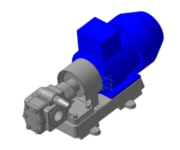 3D модель Насосная станция НМШ-8-25-6,3/10