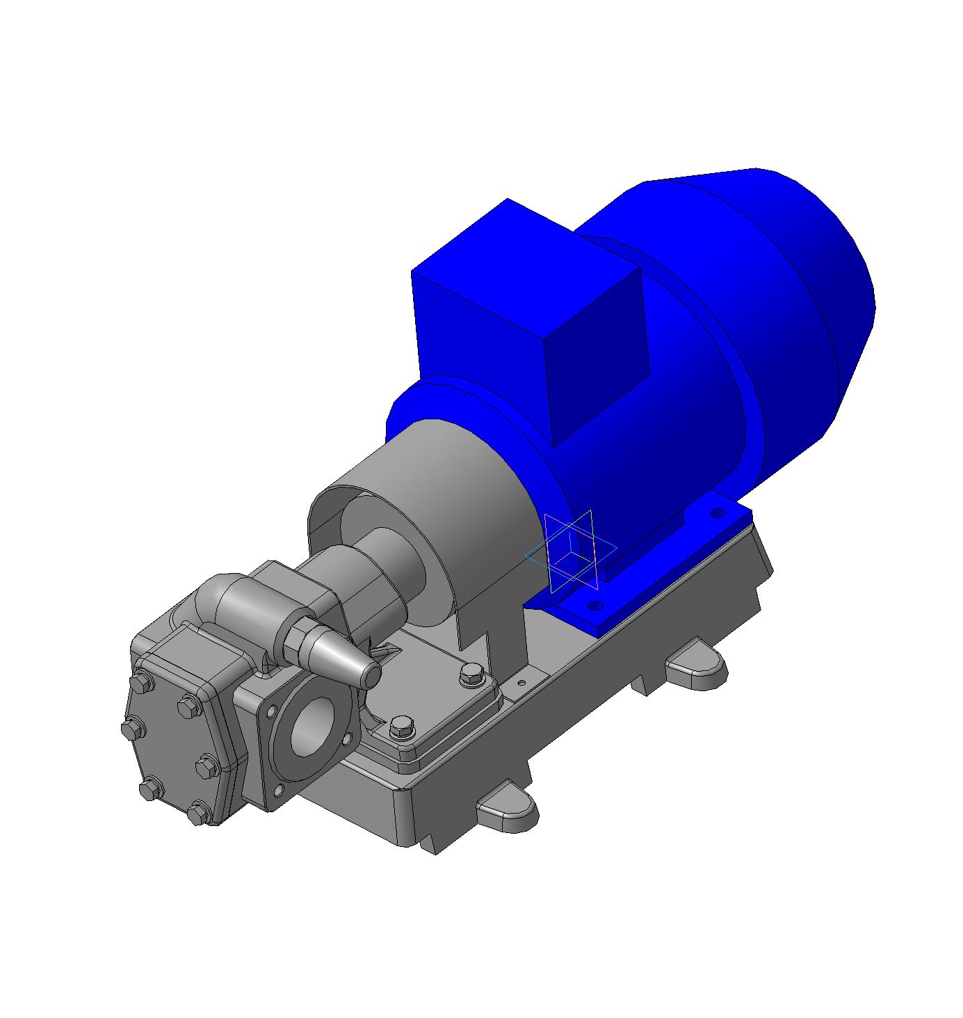 3D модель Насосная станция НМШ-8-25-6,3/10