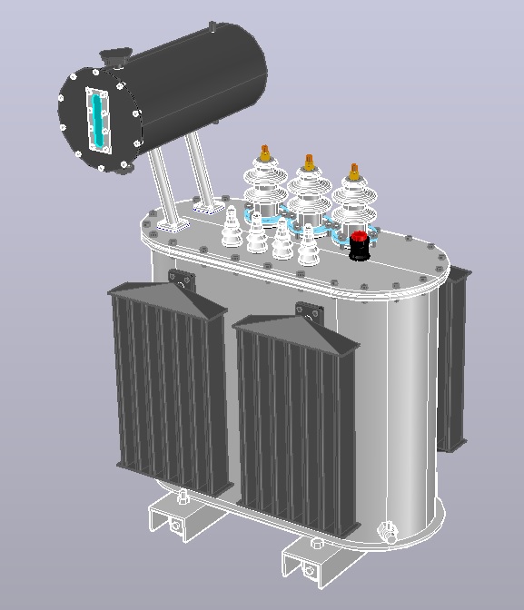 3D модель Трансформатор ТМ-250 кВА