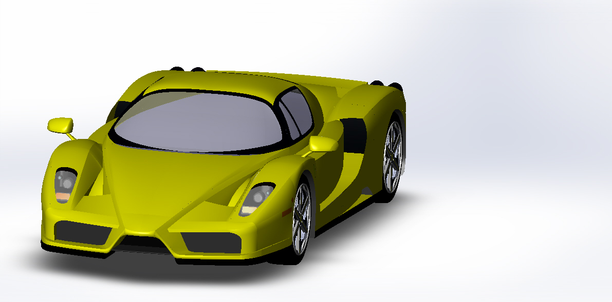 3D модель Ferrari Enzo XX