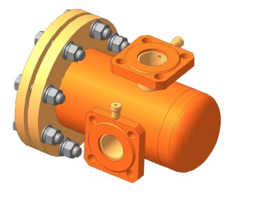 3D модель Фильтр газовый ФГ-50У