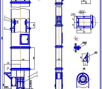 Чертеж Расчет ленточного элеватора