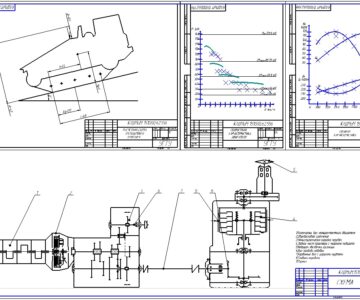Чертеж Расчет трелевочного трактора