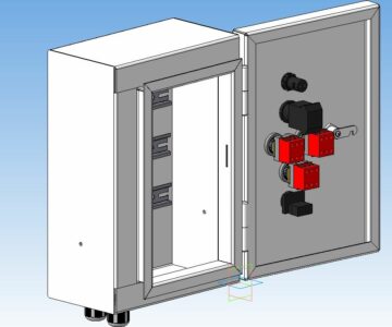 3D модель Шкаф управления