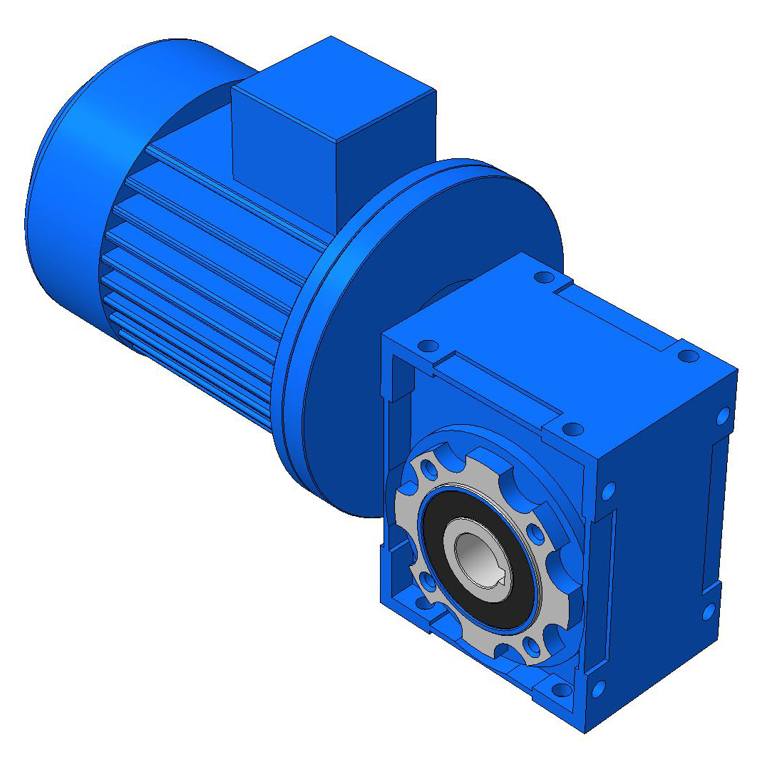 3D модель Мотор-редуктор 9МЧ-50-47-51-М4-2-380-Р-У3