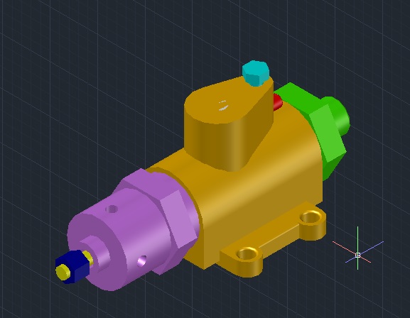 3D модель Регулятор давления МЧ00.16