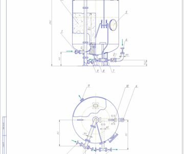 Чертеж Специальные методы очистки вод