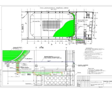 Чертеж Проект холодоснабжения катка
