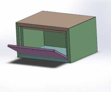 3D модель Ящик инструментальный Газель