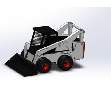 3D модель 3D модель погрузчика Bobcat S850