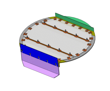 3D модель Тарелка ситчатая ТСР1000