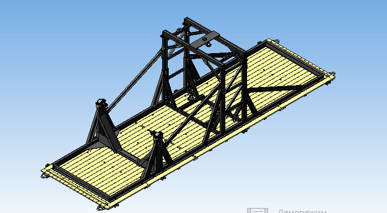 3D модель ящик для авиадвигателя