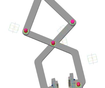 3D модель Клещевой захват