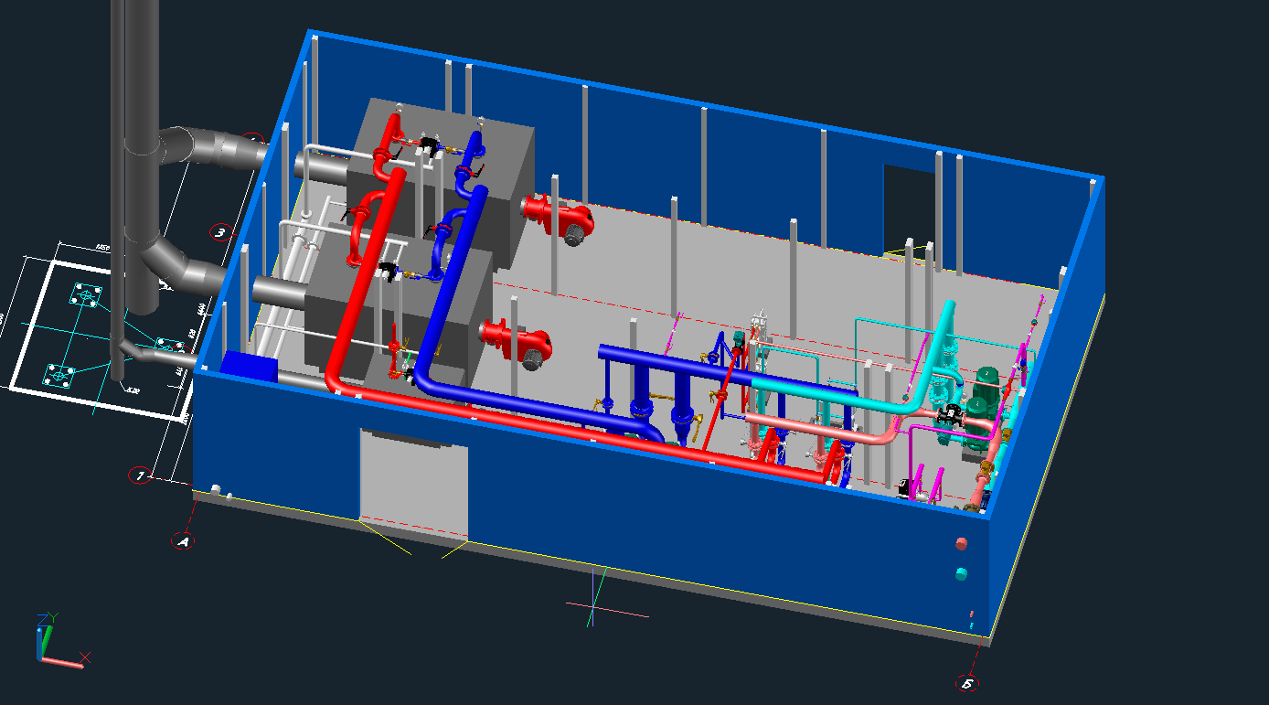 3D модель Котельная 2,2МВт (ТМ)