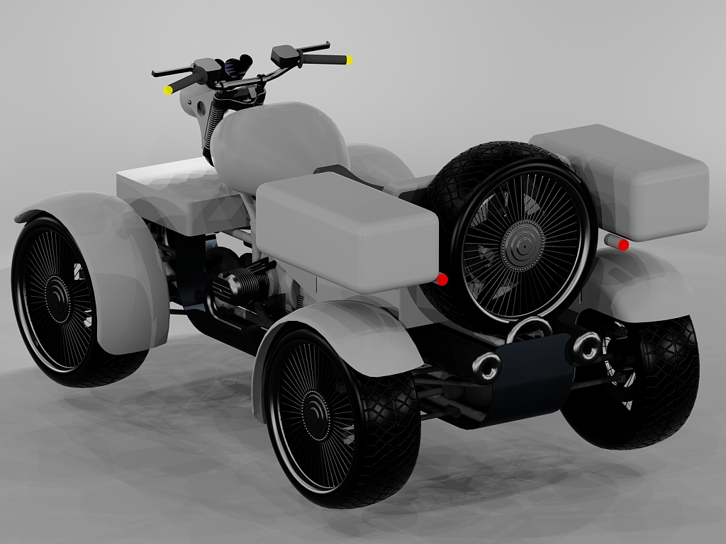 3D модель Квадроцикл 3D модель