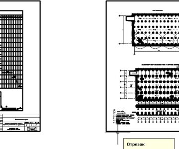 Чертеж Устройство монолитных отдельно стоящих фундаментов промышленных и гражданских зданий. ТСП