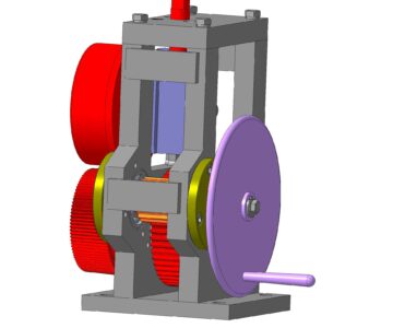 3D модель Стенд для прокатки обечайки