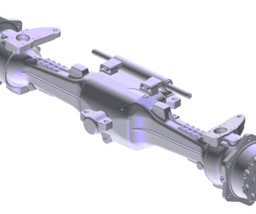 3D модель Балочный мост Landini powerfarm