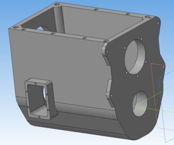 3D модель Картер коробки передач ЗИЛ-130