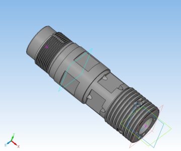 3D модель Деталь "Ствол"