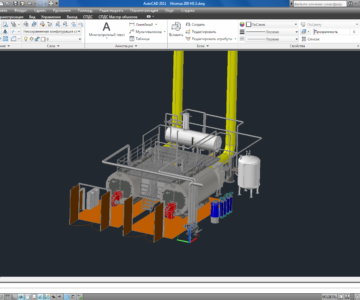 3D модель Обвязка паровых котлов Viessman